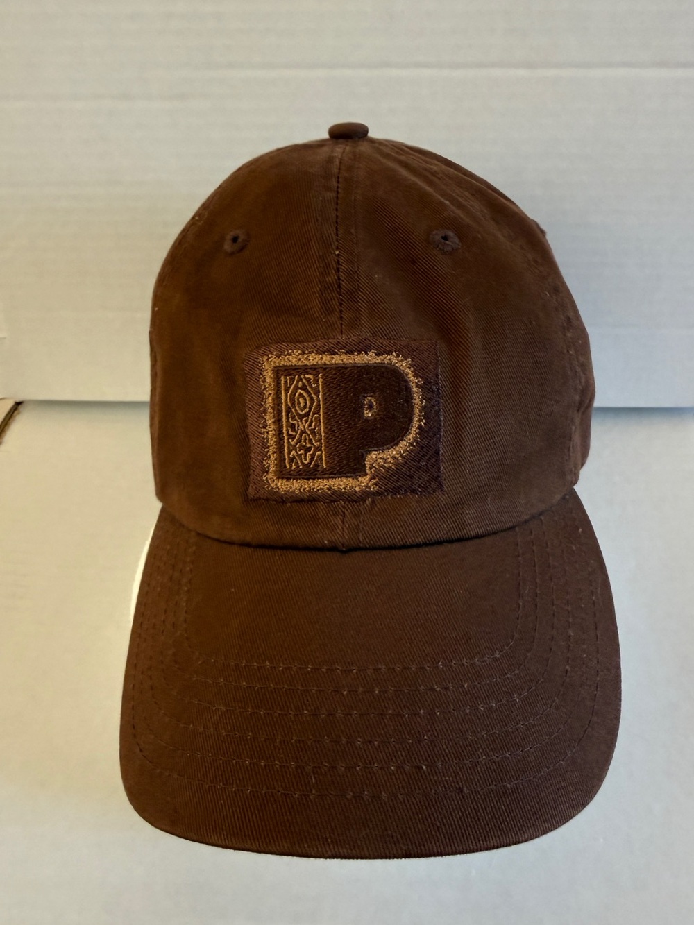 Peet’s Coffee Brown Dad Hat Adjustable Baseball Cap Embroidered Logo OS Unisex